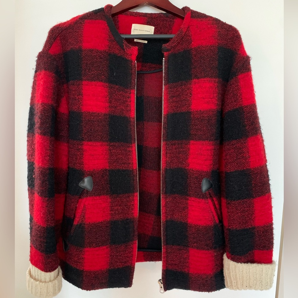 Isabel Marant Étoile Buffalo plaid jacket